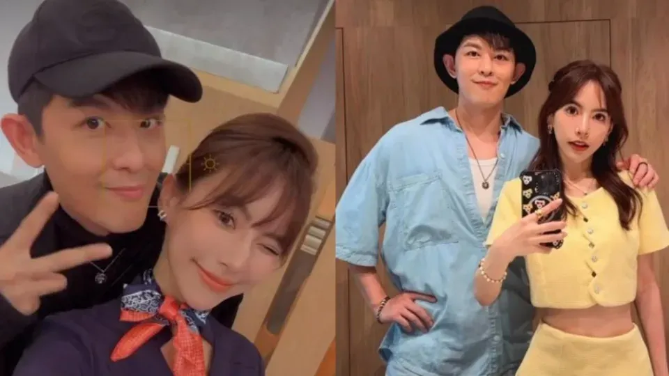 長榮最美空姐發發去年起成為敖犬未婚妻,料今年正式結婚。