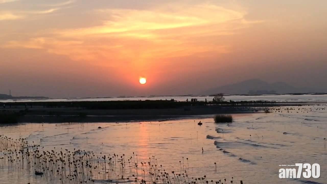 表白地點推介,元朗以西的下白泥有車路到達,或可享受完美日落。(資料圖片)