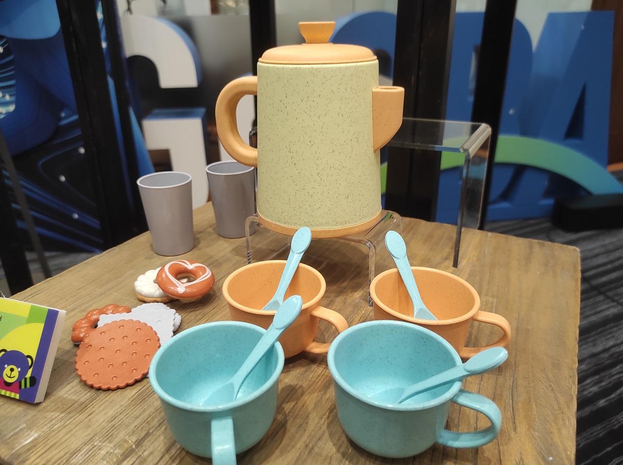 香港玩具展迎第50屆 下周一舉行 同期辦嬰兒用品展 文具展 (李朗僑攝)