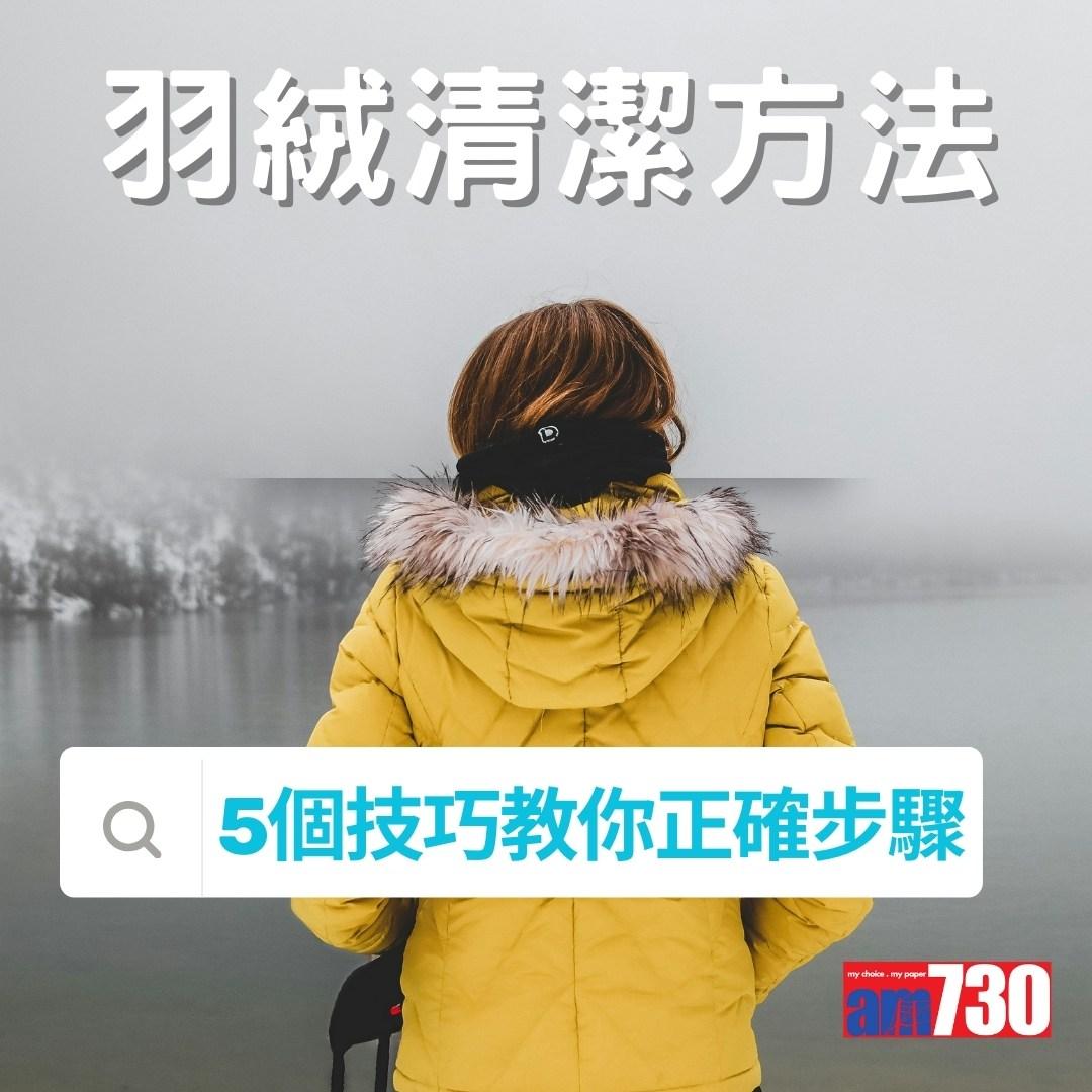 羽絨清潔方法(am730製圖)