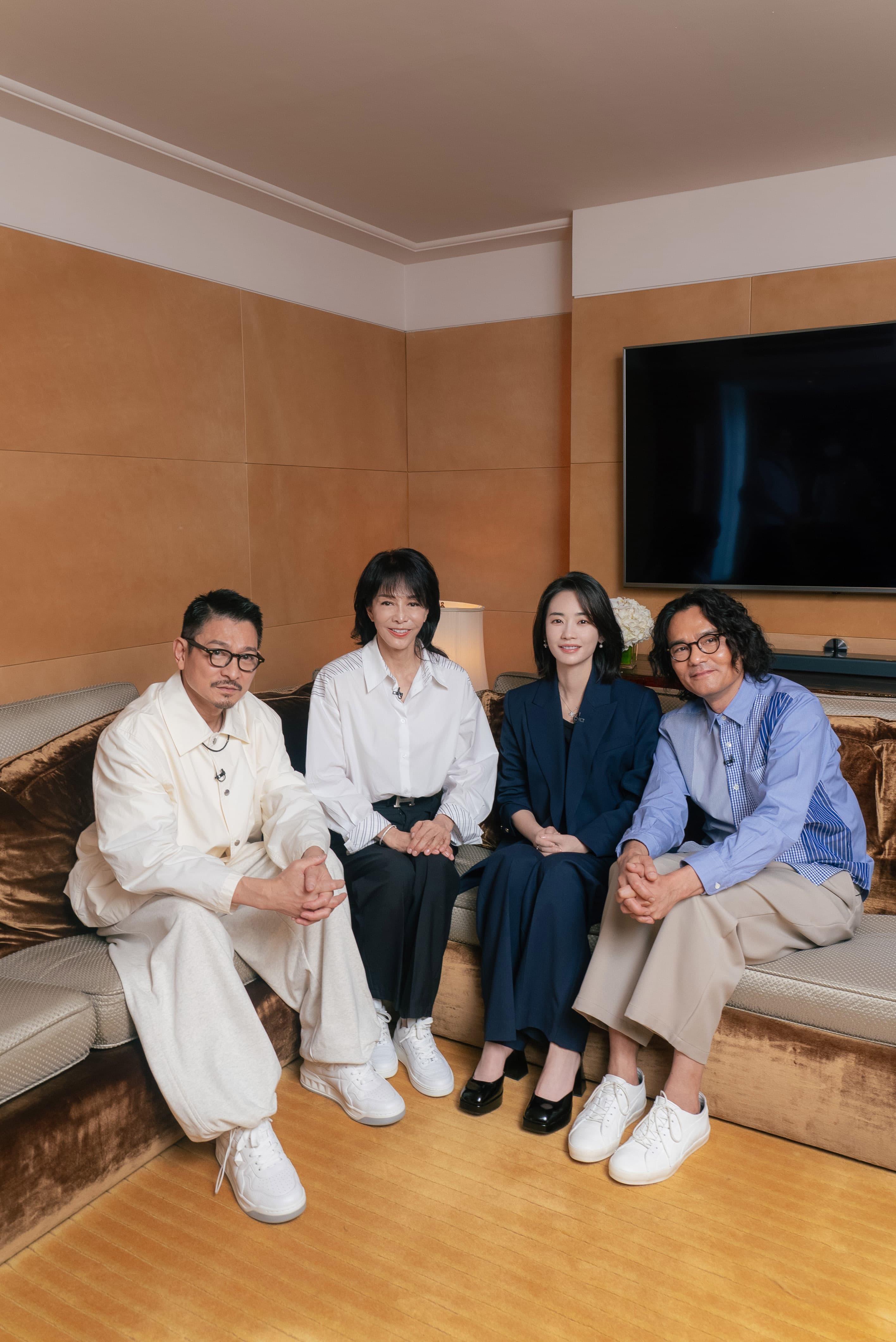 劉德華跟家棟合作無間,而《潛行》女主角劉雅瑟今次升呢做華仔太太令她大呼榮幸。