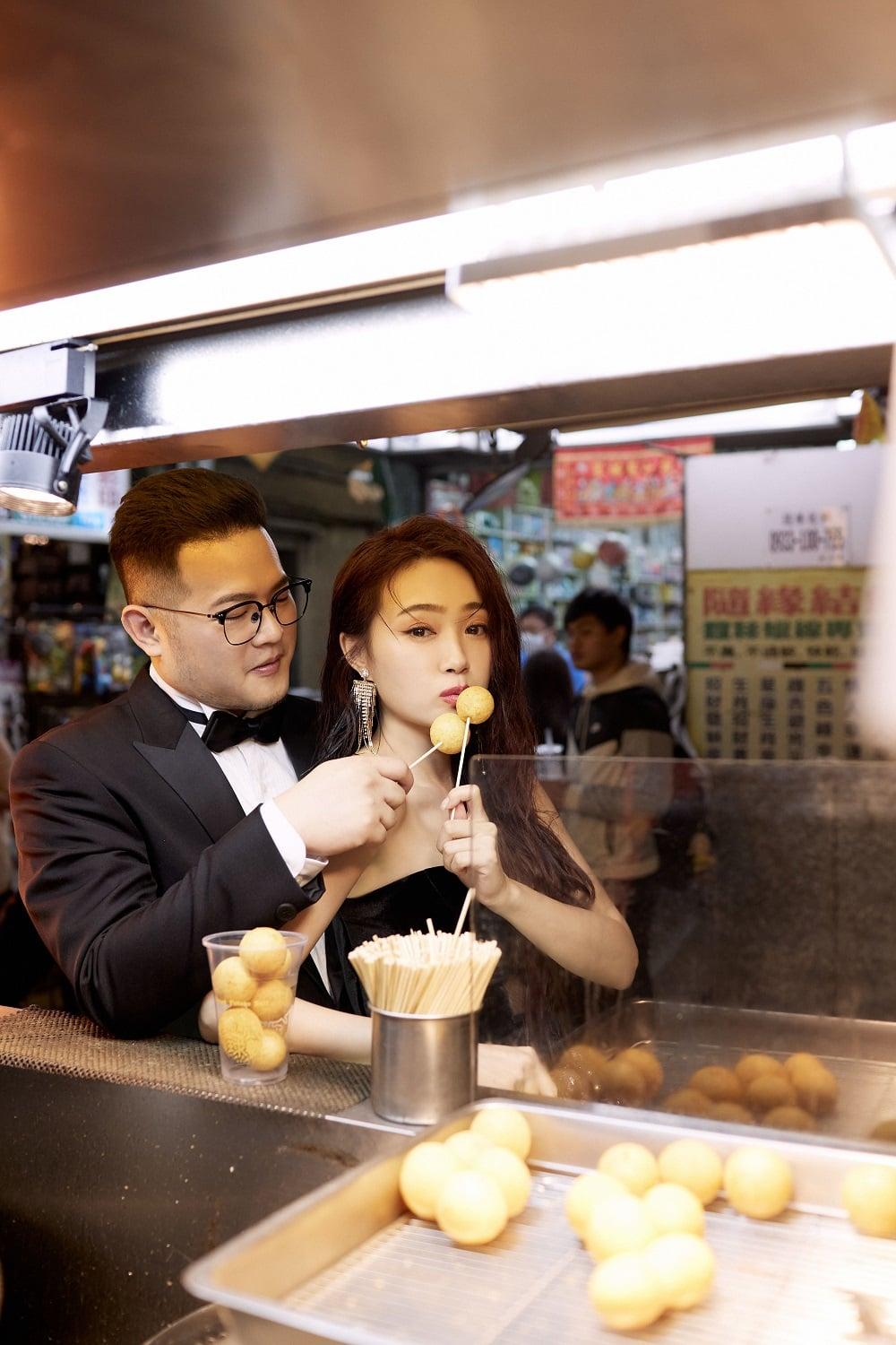 丫頭詹子晴與王惟立在2020年結婚。(丫頭詹子晴FB)