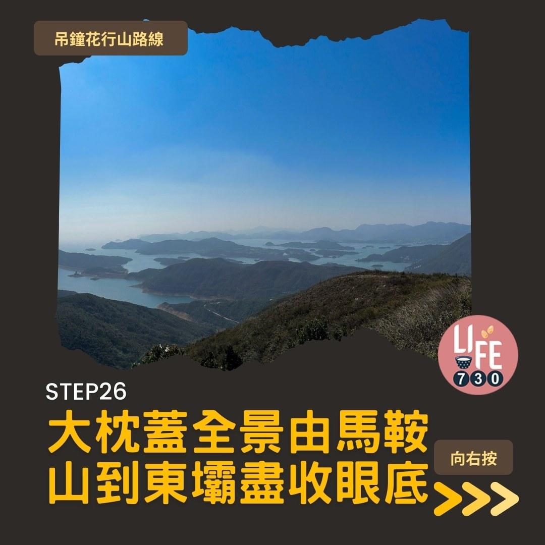 吊鐘花行山路線︱鹿湖郊遊徑大枕蓋農曆新年行大運(am730製圖)