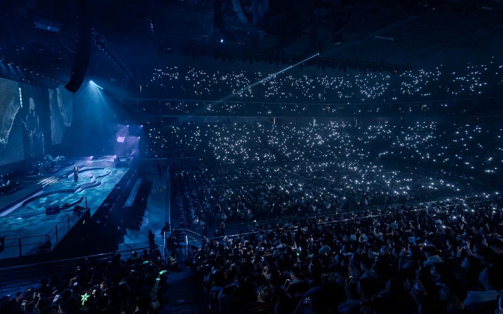 昨晚廣州最後一場,Eason安歌再唱《空城記》。