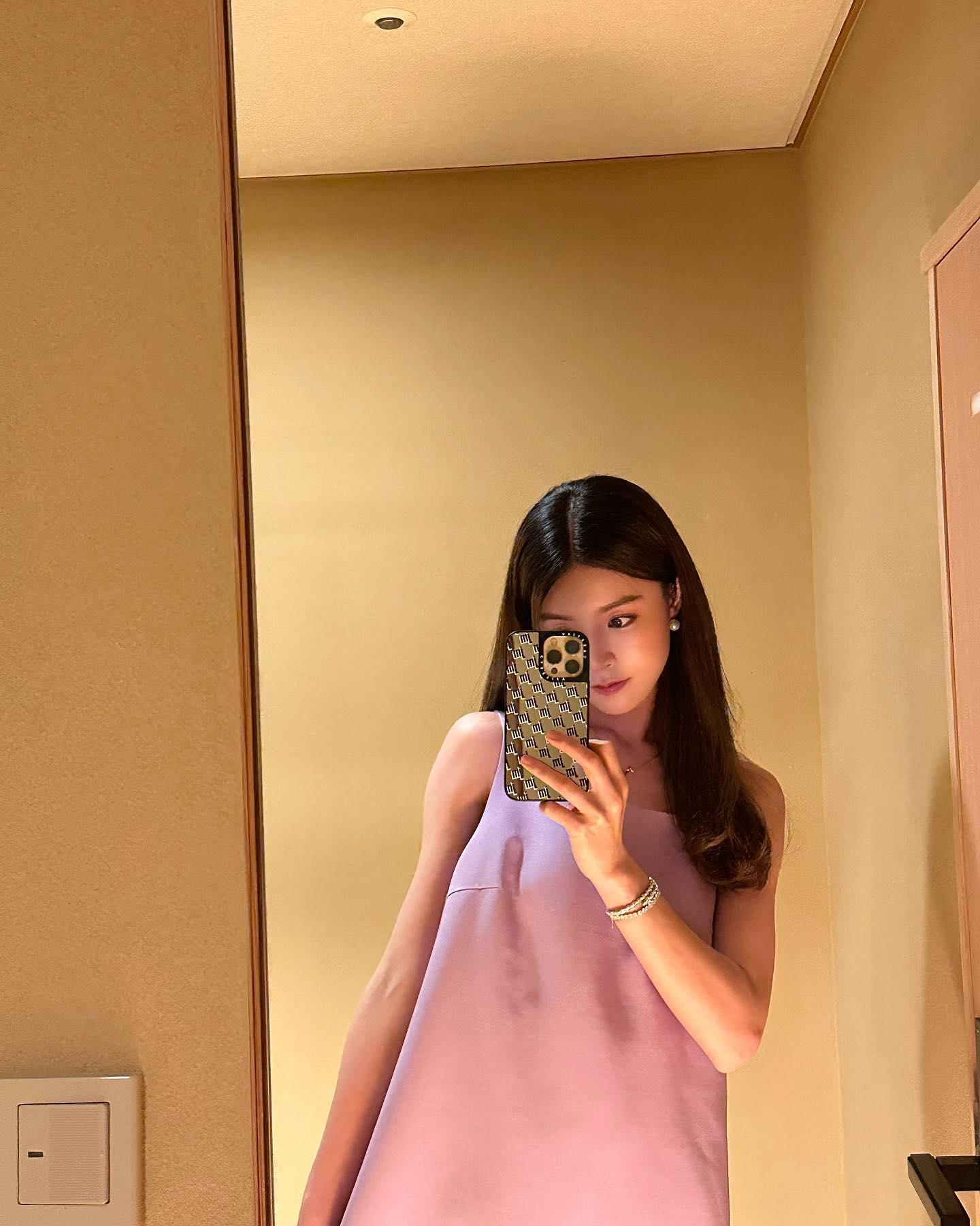 文詠珊Janice Man 2019年與吳啟楠結婚,婚後保持良好狀態