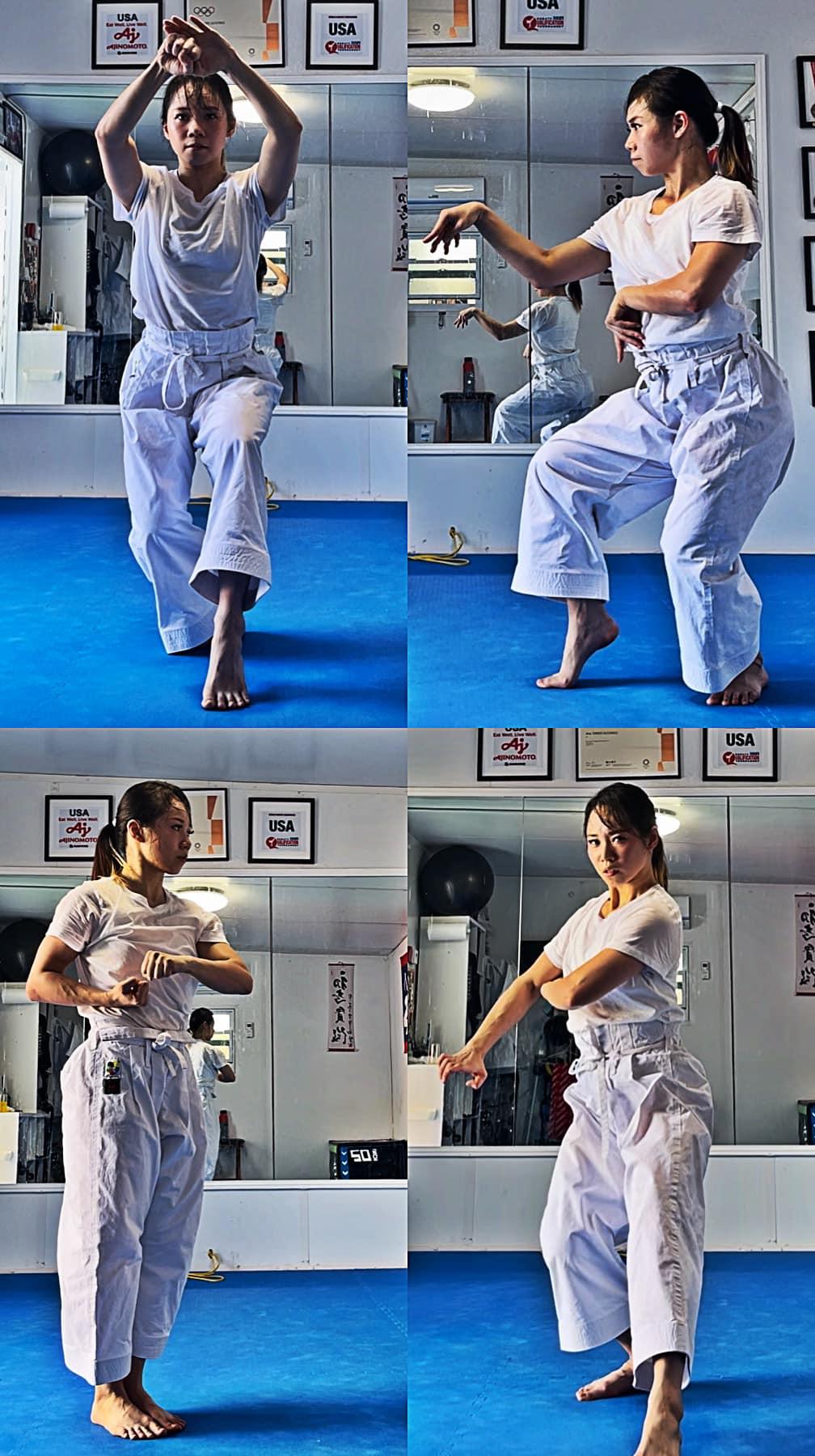 港隊空手道代表劉慕裳在女子個人形升上世界排名第一,是香港歷來首位登「世一」的空手道運動員。(劉慕裳FB)