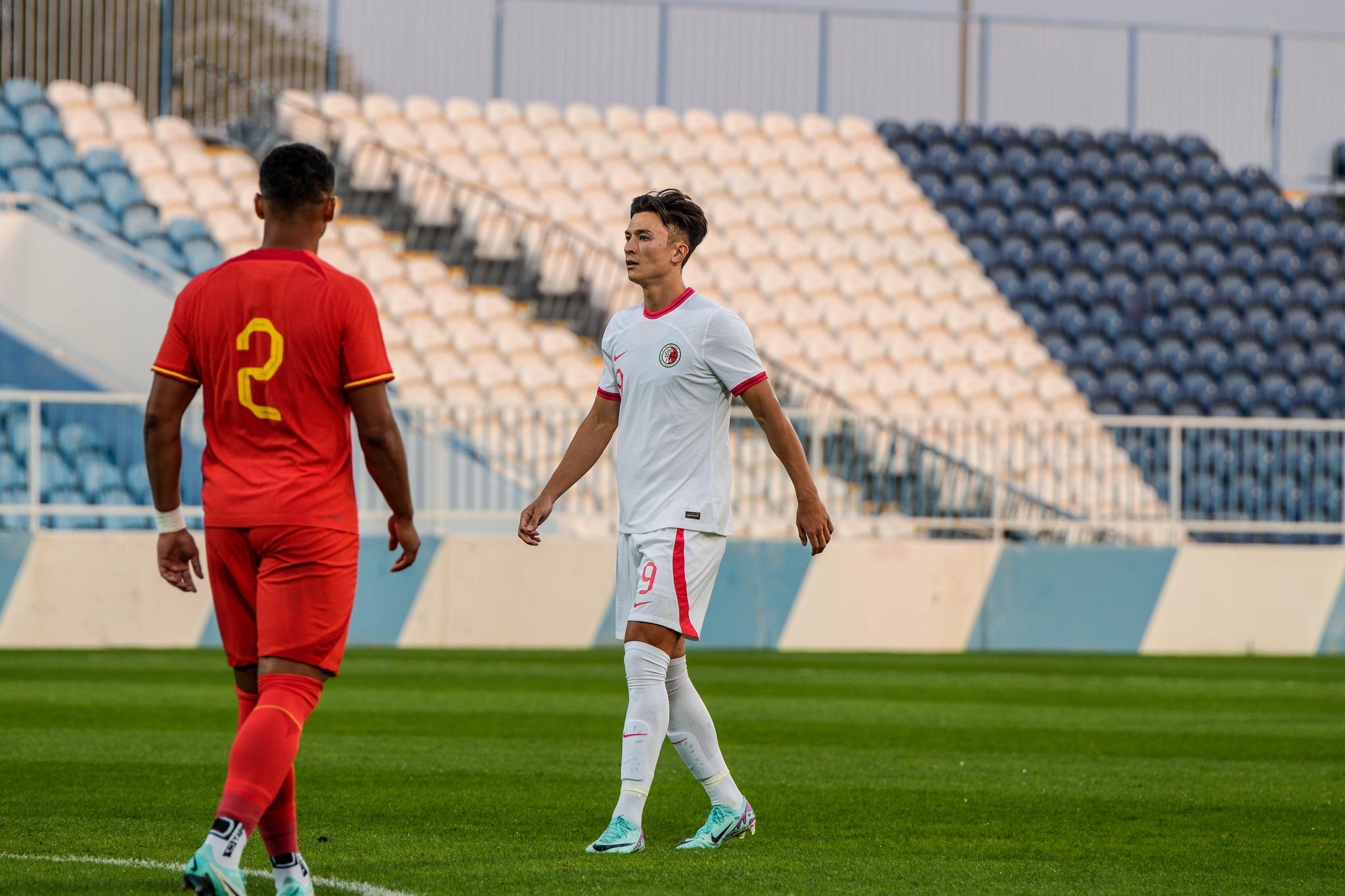 安永佳在港隊備戰亞洲盃決賽周。(足總圖片)