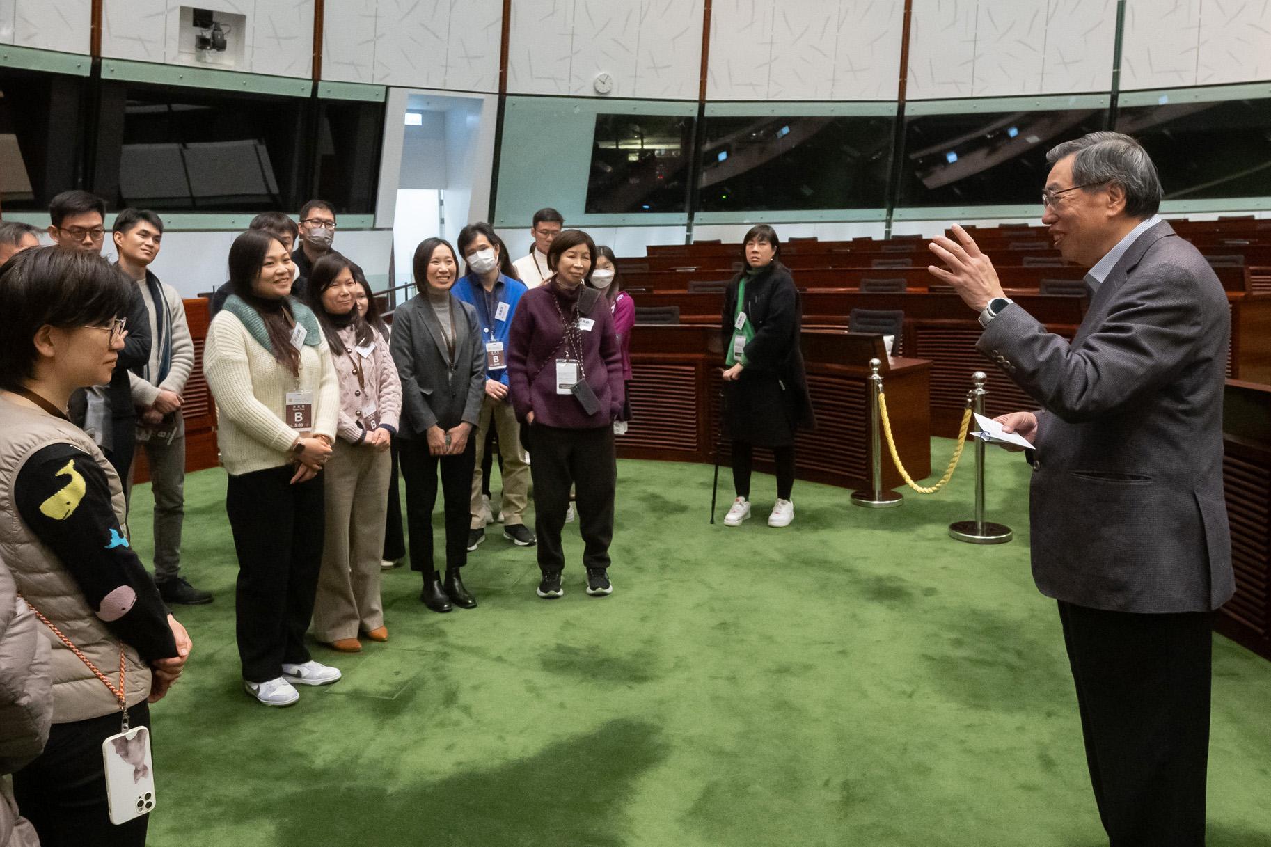立法會辦教師培訓日 與議員討論國家安全教育及青少年發展