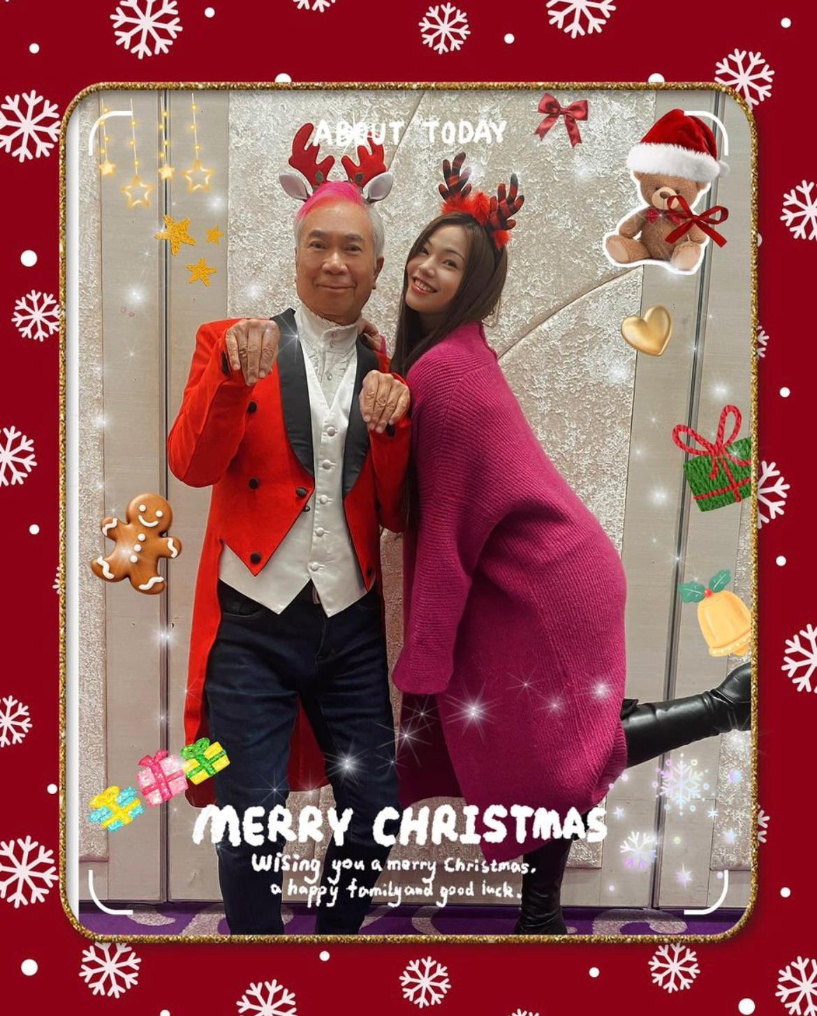 李龍基與未婚妻Chris澄清不實傳聞,指女方家境不俗。(chrisart1017 IG)