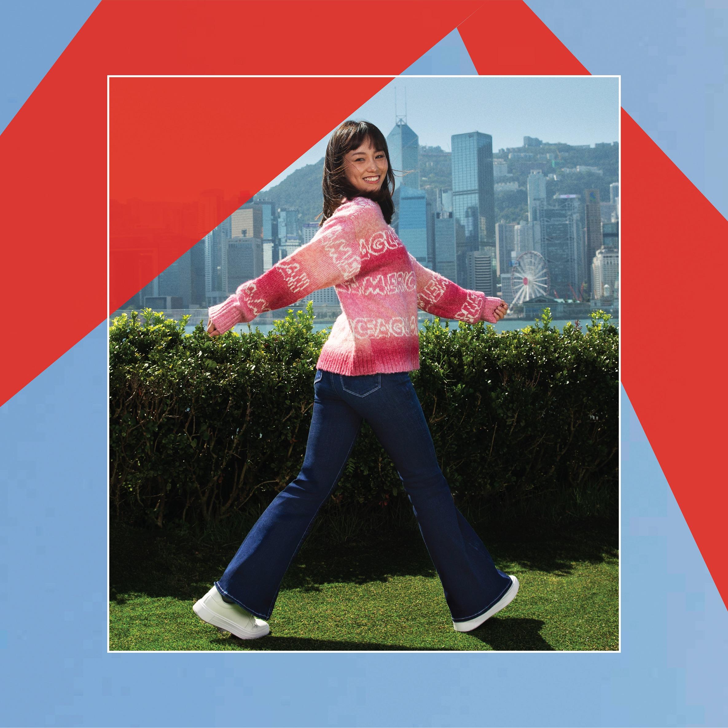 龍年時裝系列|American Eagle標誌圖案圓領冷衫$490