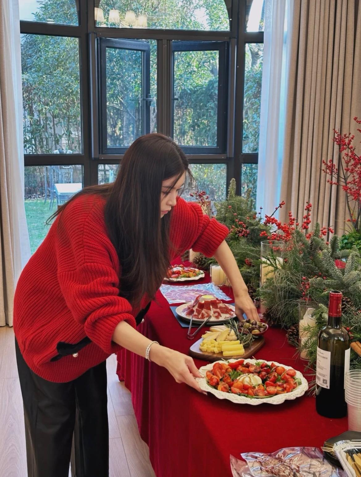 文詠珊Janice Man上海歐陸式豪宅曝光(小紅書圖片)