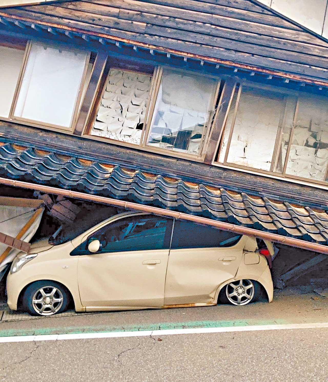 日本石川縣7.6級地震