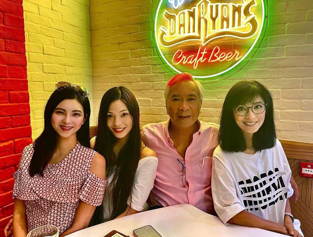 李龍基與未婚妻Chris不時結伴出席朋友聚會。(chrisart1017 IG)