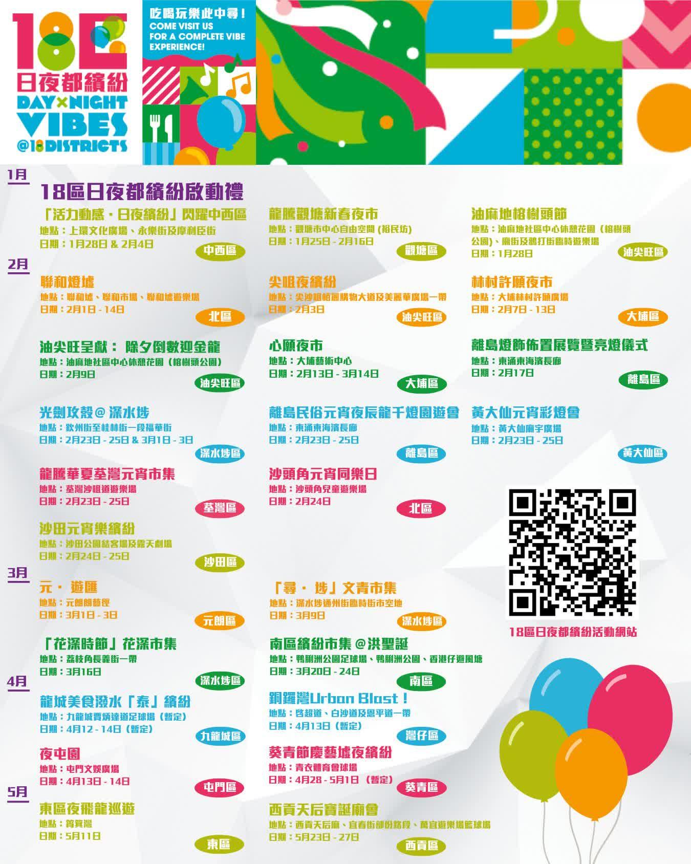 「日夜都繽紛」周日舉行啟動禮 觀塘新春夜巿今日起率先舉行