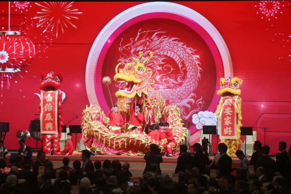 中聯辦今日舉行新春招待會。