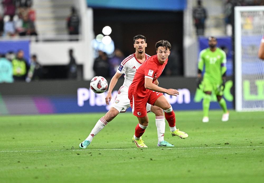 港隊前鋒安永佳。(亞洲足協圖片)