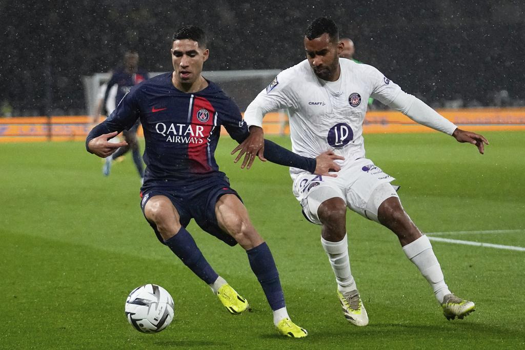 巴黎聖日耳門2:0贏圖盧茲奪得超級盃。(美聯社)