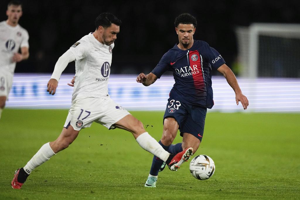 巴黎聖日耳門2:0贏圖盧茲奪得超級盃。(美聯社)