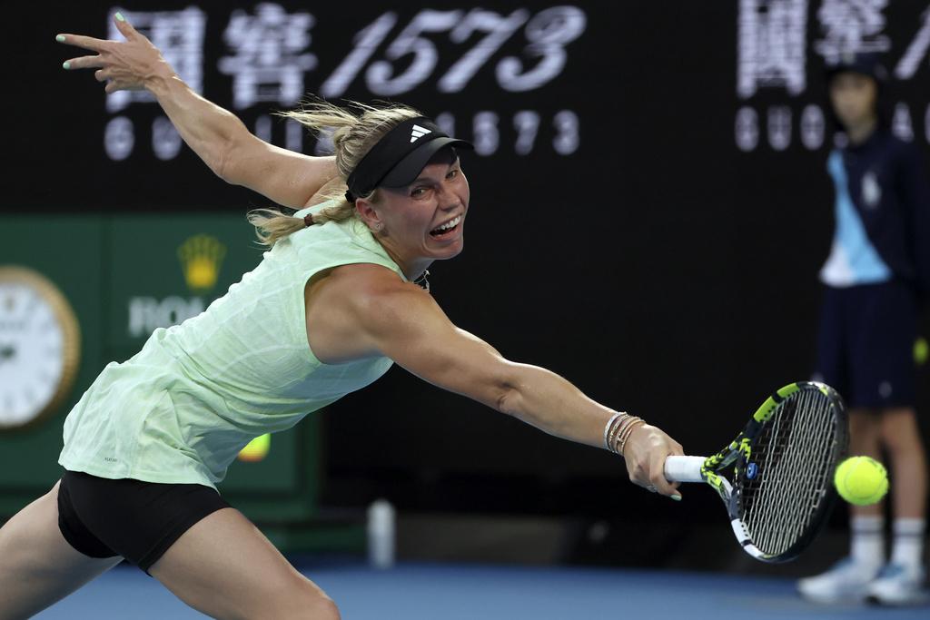 禾絲妮雅琪澳網首圈晉級。(美聯社)