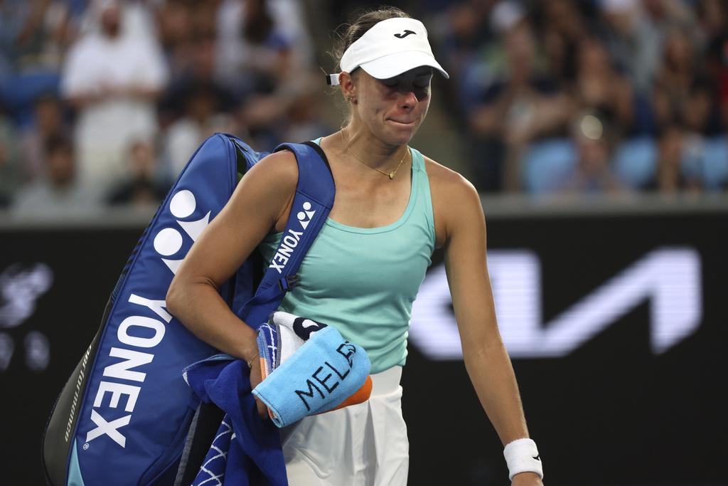 波蘭的蓮妮迪因傷退出。(美聯社)