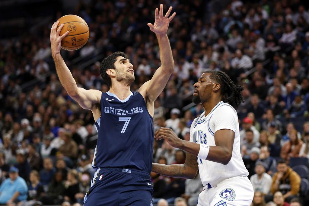 木狼118:103灰熊。(美聯社)