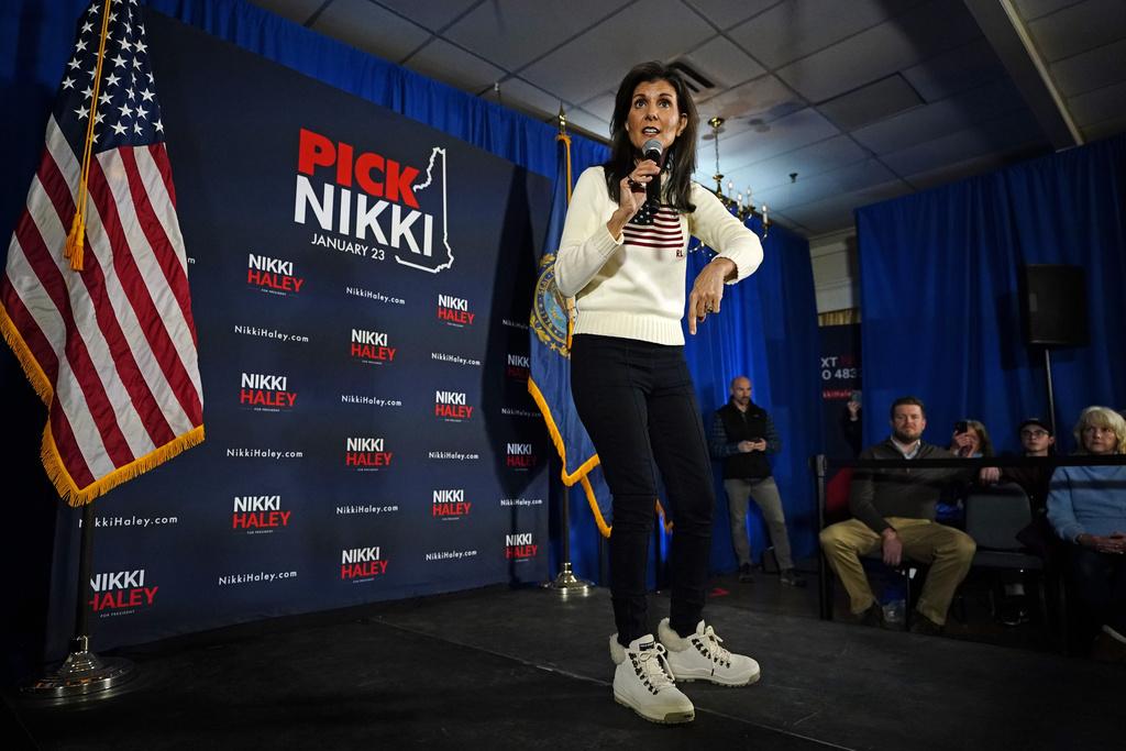 黑利。(美聯社)