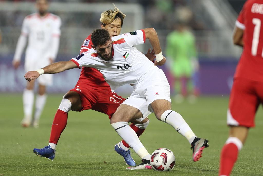 港隊在分組最後一戰不敵巴勒斯坦。(美聯社)