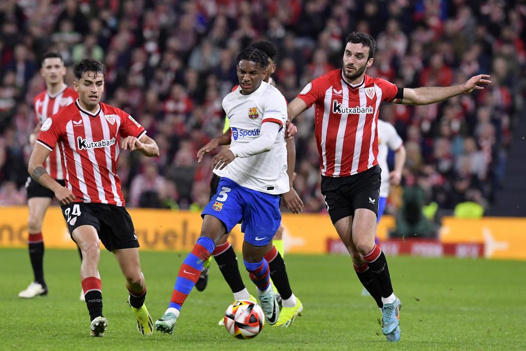 巴塞隆拿在西班牙國王盃不敵畢爾包。(美聯社)