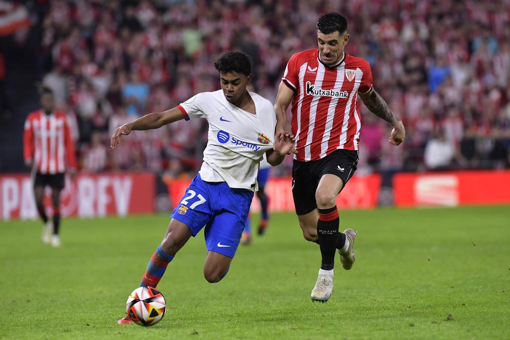 巴塞隆拿在西班牙國王盃不敵畢爾包。(美聯社)