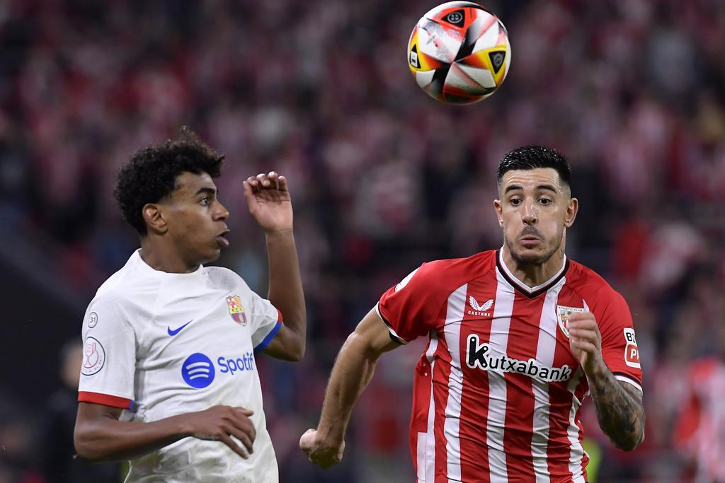 巴塞隆拿在西班牙國王盃不敵畢爾包。(美聯社)