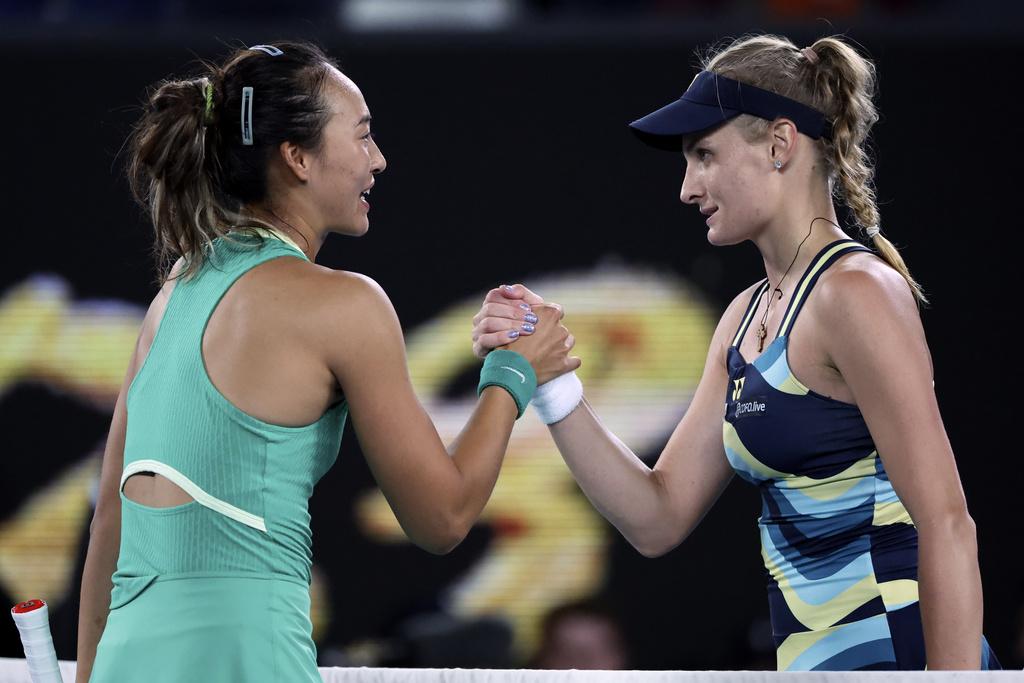 鄭欽文現時世界排名13,料會升上第7。(美聯社)