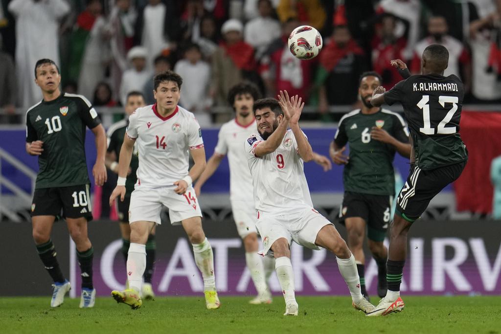 亞洲盃|世界排名106名的塔吉克互射十二碼挫阿聯酋 隊史首晉八強(美聯社)