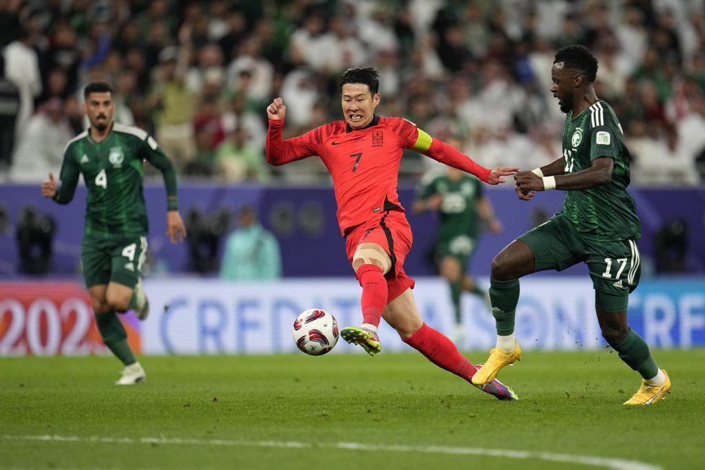 亞洲盃|孫興民帶領南韓挫沙特阿拉伯晉8強,將鬥澳洲。(美聯社)