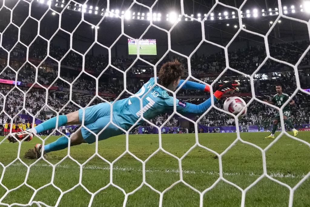 亞洲盃|孫興民帶領南韓挫沙特阿拉伯晉8強,將鬥澳洲。(美聯社)