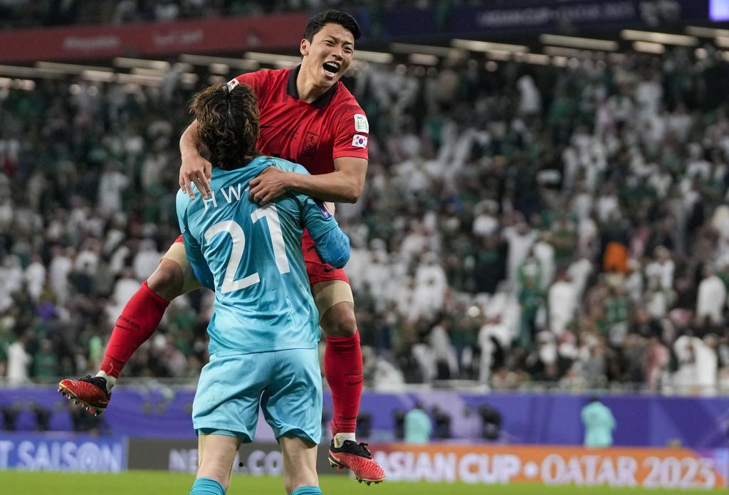亞洲盃|孫興民帶領南韓挫沙特阿拉伯晉8強,將鬥澳洲。(美聯社)