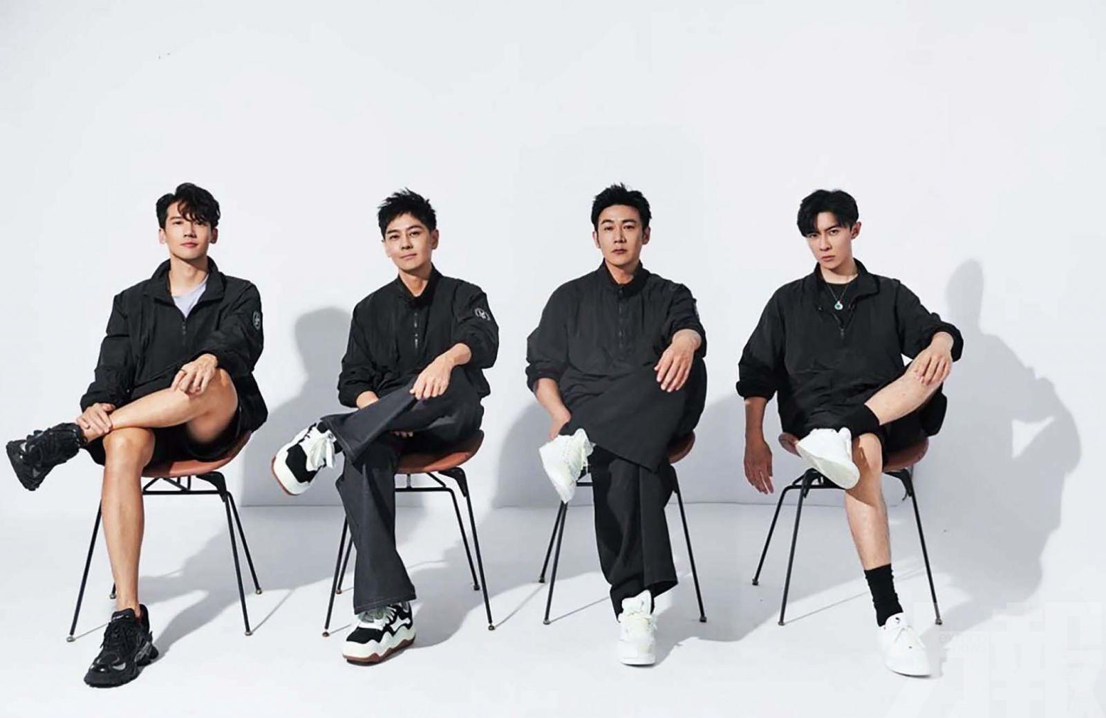 關智斌在《披荊斬棘3》與林志穎、陸毅及唐禹哲組成小隊作賽。(關智斌 IG)