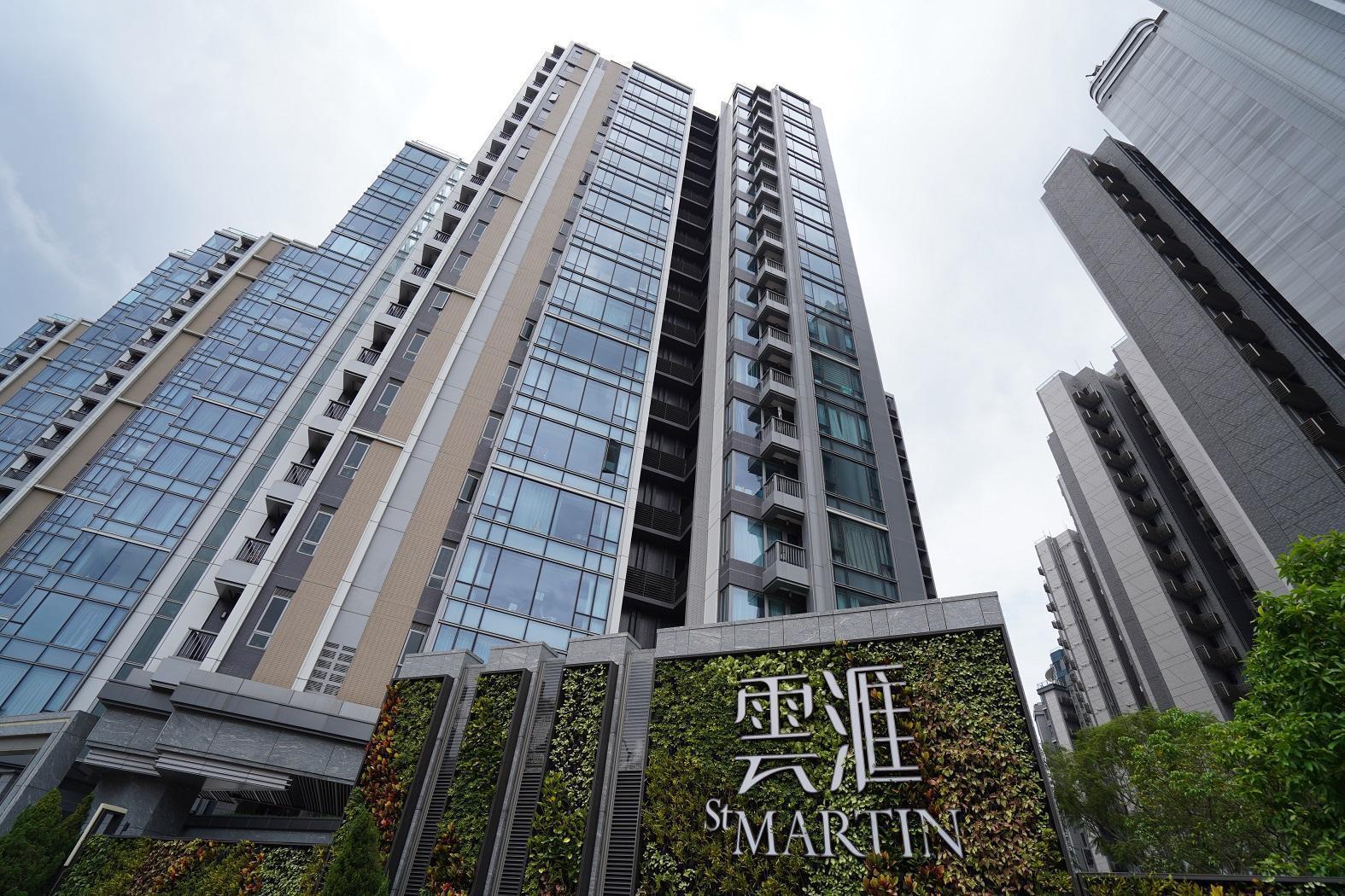 大埔白石角雲匯錄本月首宗二手成交,中層一房戶643萬元易手,新買家為00後年輕人,獲父母支付首期入市。(資料圖片)