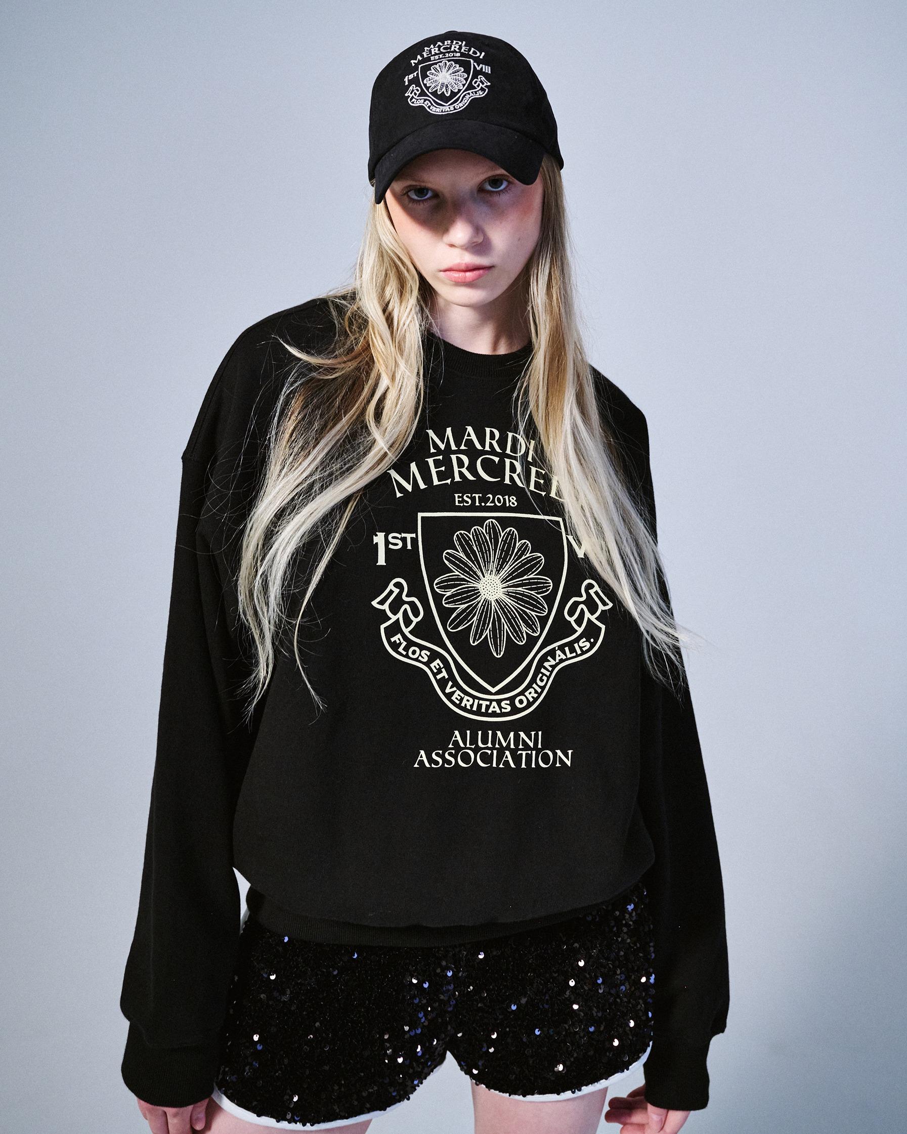 Cap $360_ Sweat $650_ Sequin Shorts $650
