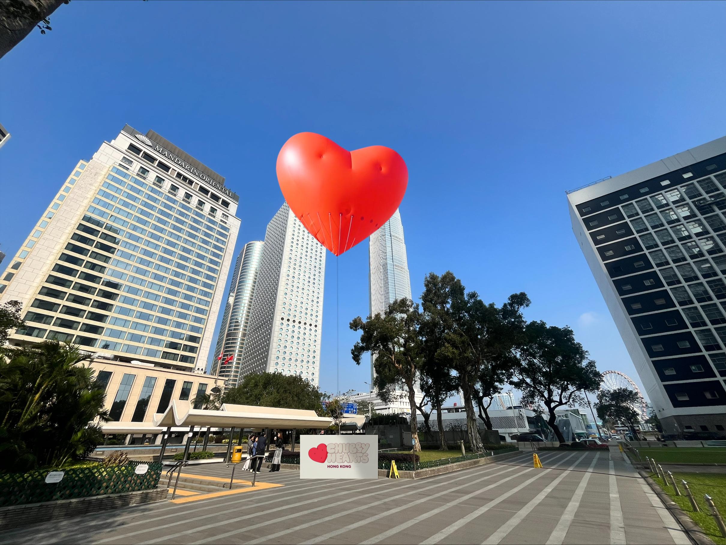 Chubby Hearts Hong Kong 中環皇后像廣場花園