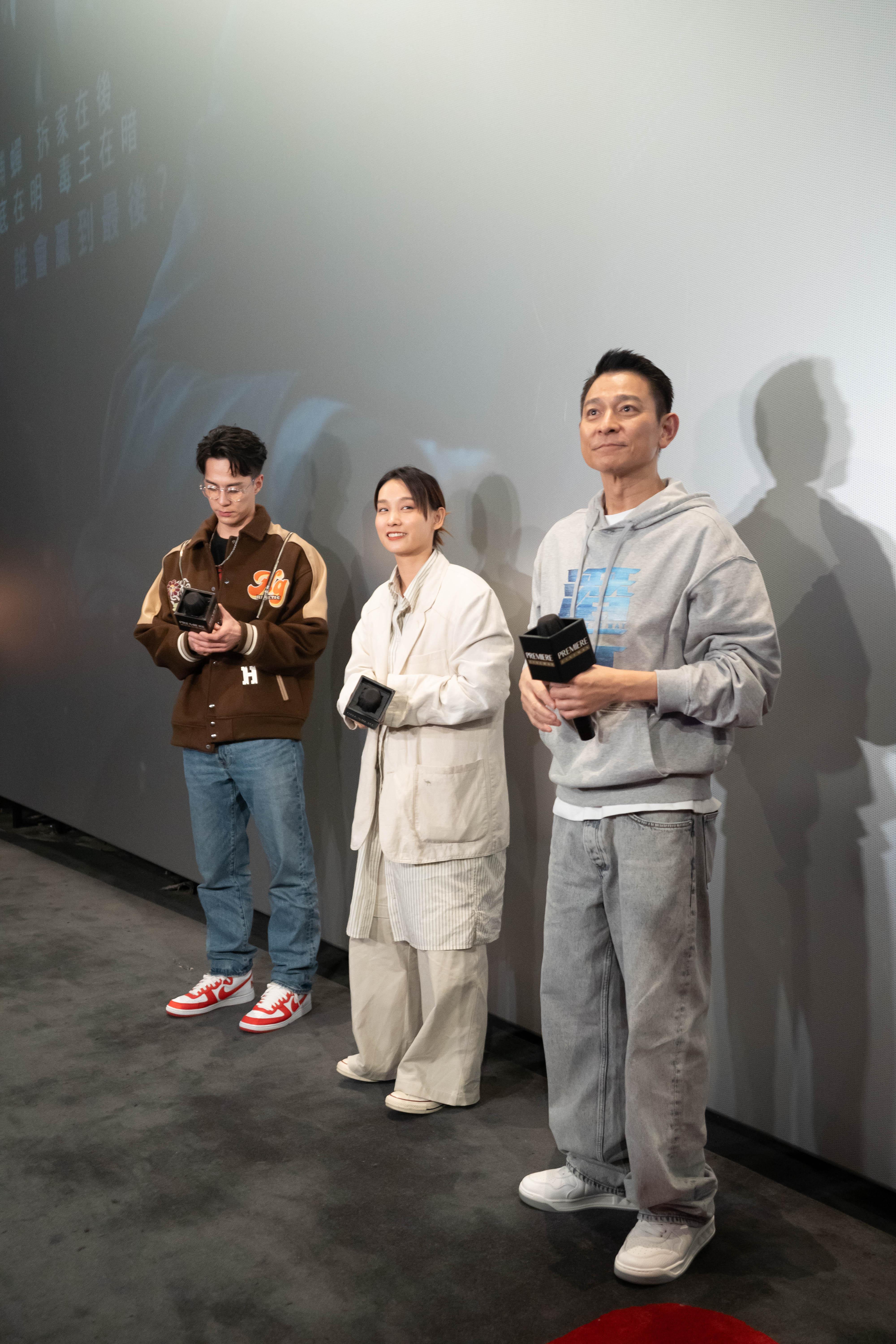 《潛行》昨日正式在香港上映。首天票房過百萬成票房冠軍。