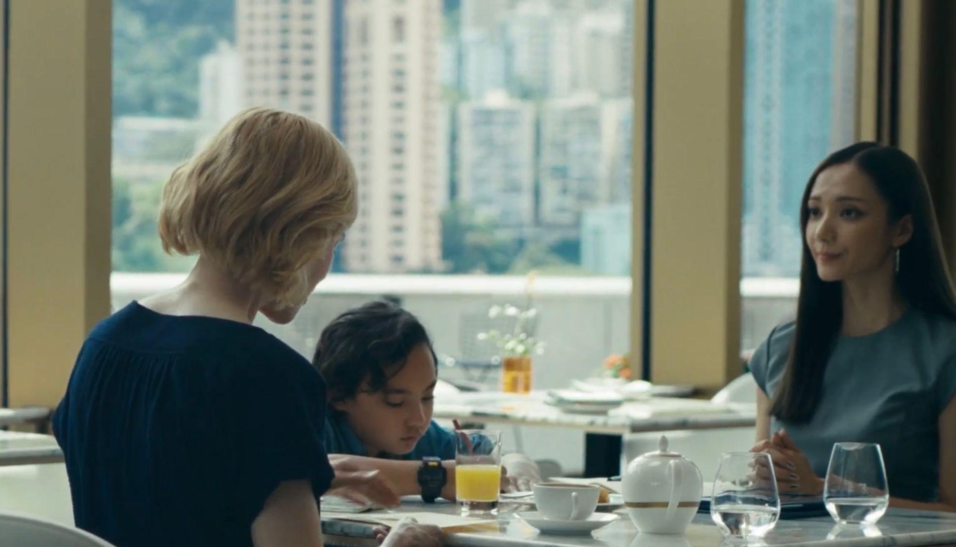 妮歌潔曼與王君馨有一場約三分鐘對手戲。