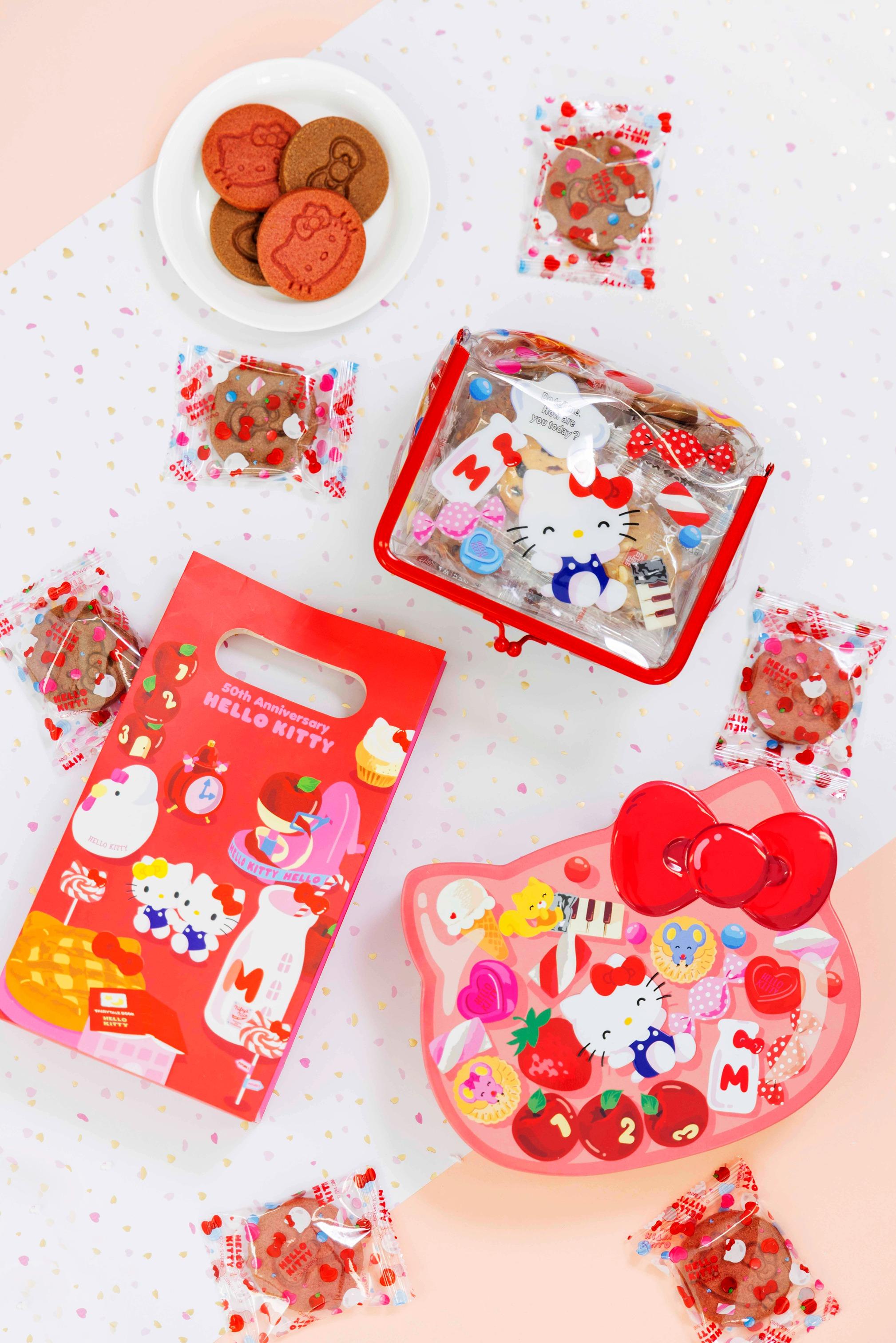 聯乘奇華餅家推出Hello Kitty夢幻糖果屋