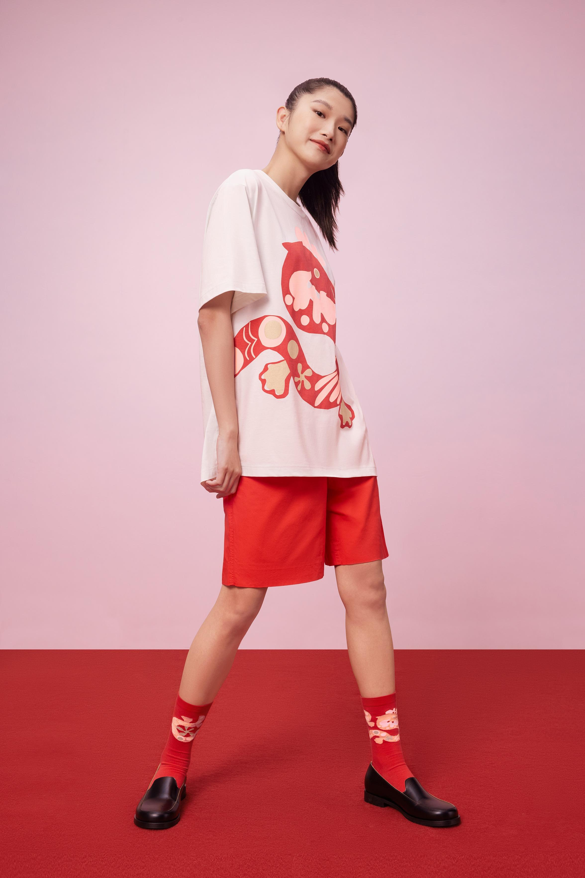 MARIMEKKO KIOSKI CNY Jalo Embla MEN Placement t-shirt $1,295