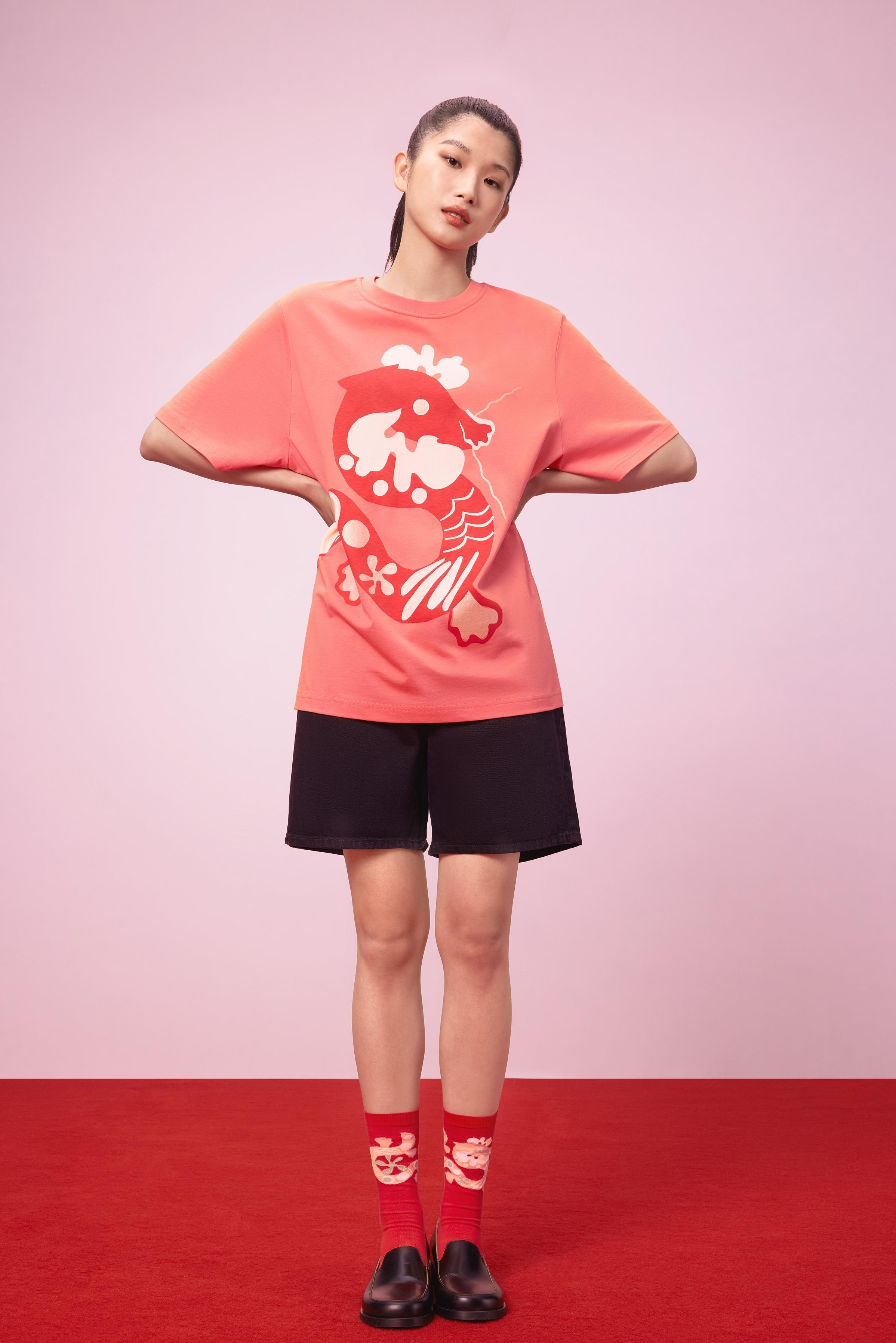 MARIMEKKO KIOSKI CNY Jalo Embla MEN Placement t-shirt $1,295