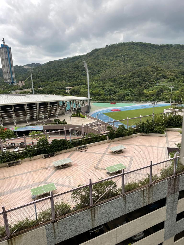 單位主要望將軍澳運動場館及單車館公園景。(代理提供)