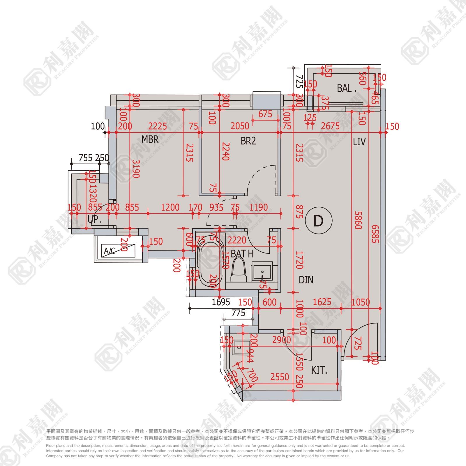單位平面圖。(代理提供)