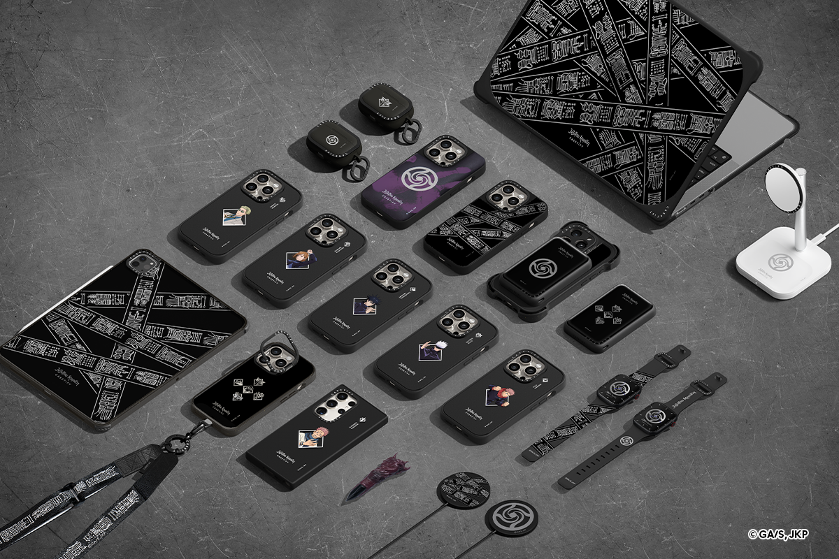 CASETiFY 咒術迴戰聯乘推手機殼/耳機保護殼 1月31日全球發售