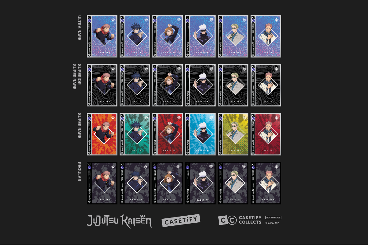 CASETiFY 咒術迴戰聯乘推手機殼/耳機保護殼 1月31日全球發售