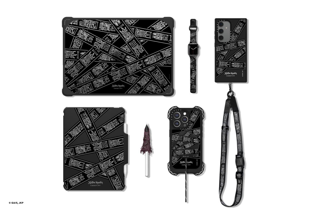CASETiFY 咒術迴戰聯乘推手機殼/耳機保護殼 1月31日全球發售
