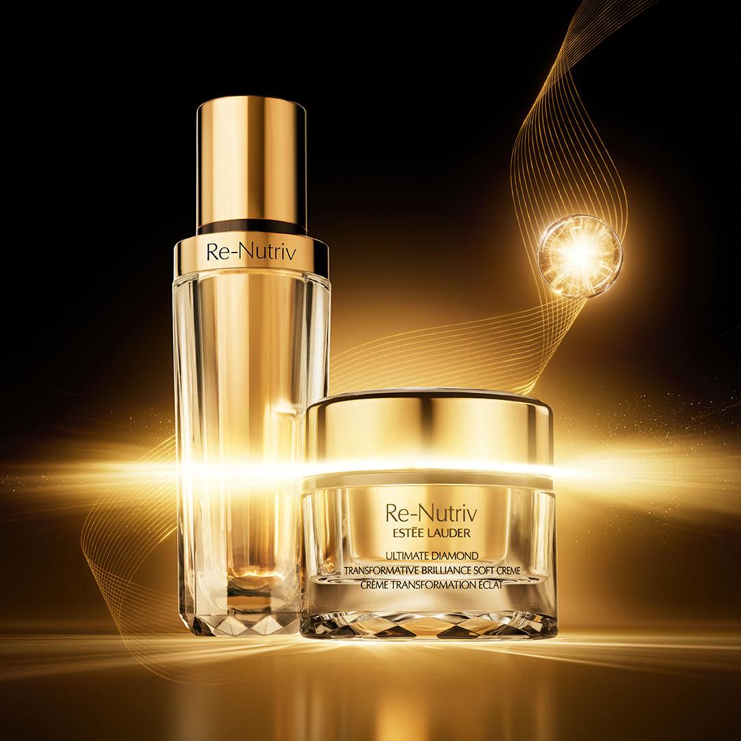 配合極緻黑鑽塑顏鑽光精華令效果更倍效。